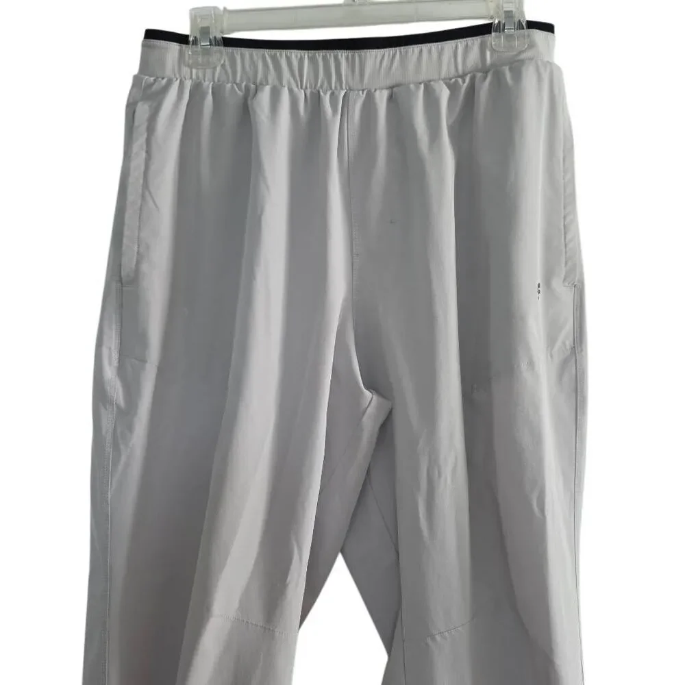 Fabletics Men's Size Large Light Gray Athletic Casual Pants
